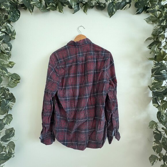 Legacy Copper & Oak Long Sleeve Front Button Shirt Plaid Red Men’s Size S - Picture 2 of 9